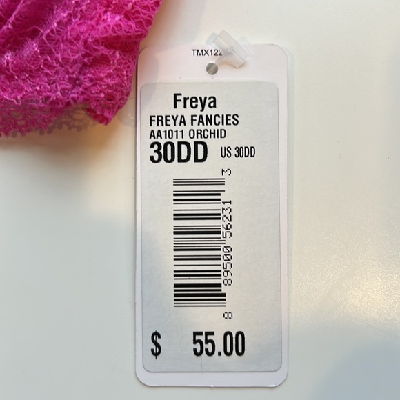 NWT Freya Fancies Lace Bra Size 30DD - Picture 4 of 5